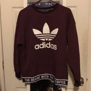 Adidas crew neck sweatshirt